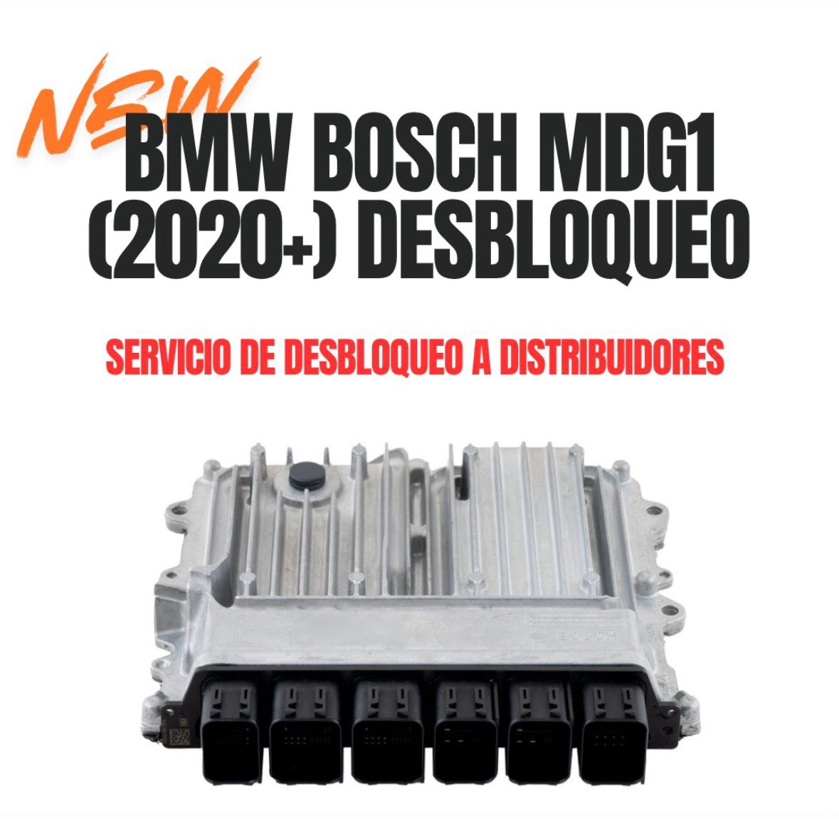 DESBLOQUEO DE MDG1 BMW/SUPRA 2020+